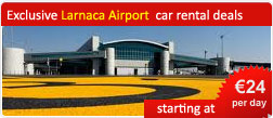 Exclusive Larnaca Airport car rental deals