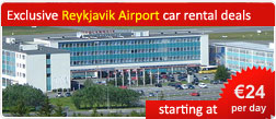 Exclusive Reykjavik Airport car rental deals